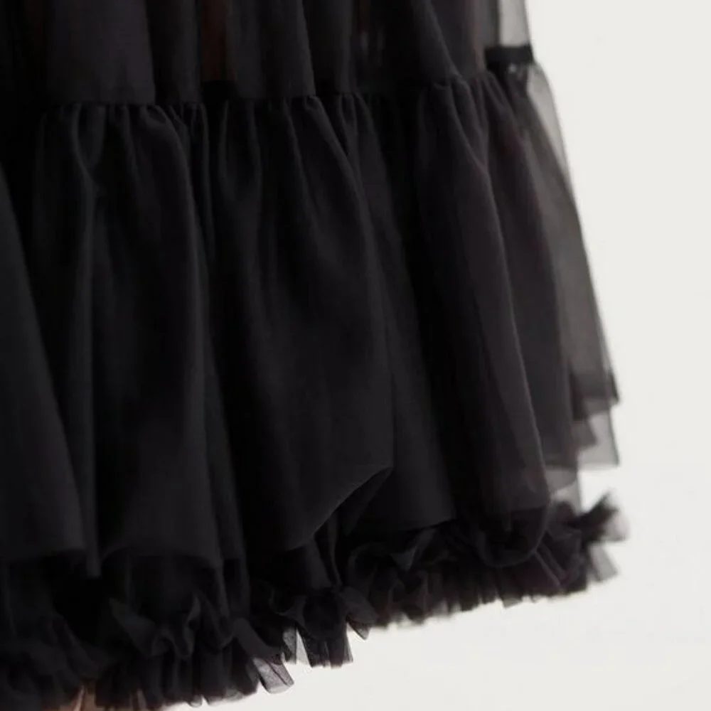 Retro Chic Crinoline Skirt - Torrid - Deep Black Size 0 - Picture 5 of 8